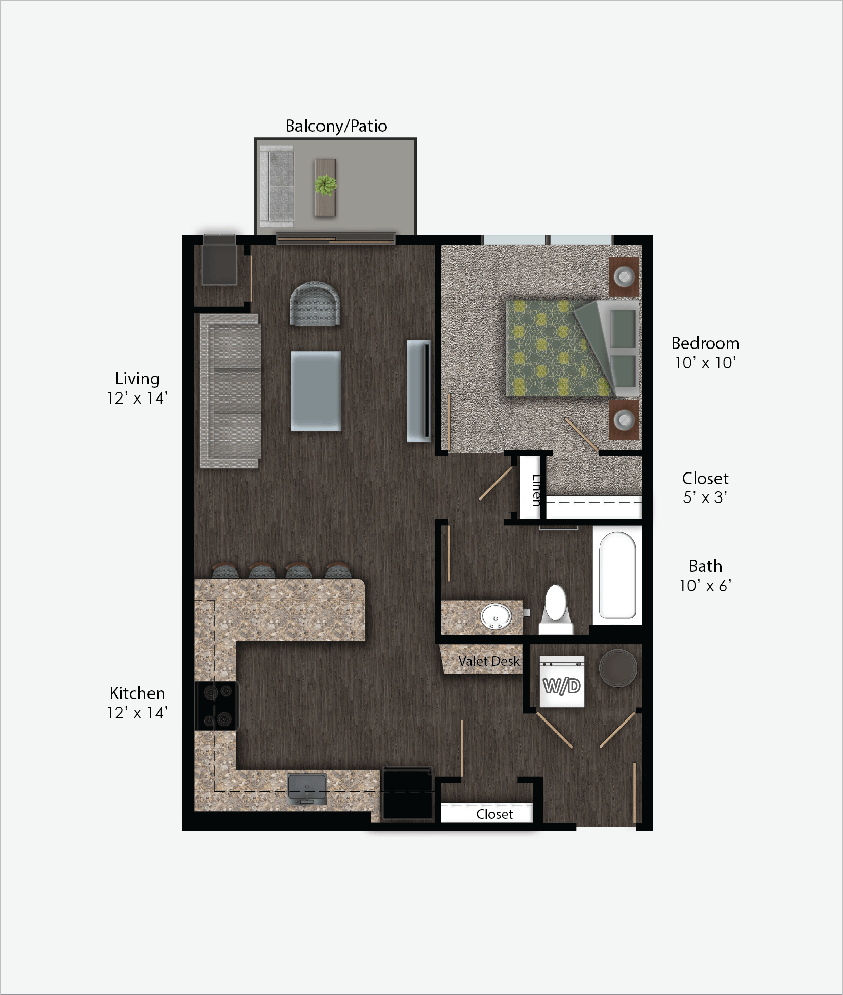 2540 Promenade Way Suite 1 Studio-3 Beds Apartment for Rent - Photo Gallery 27